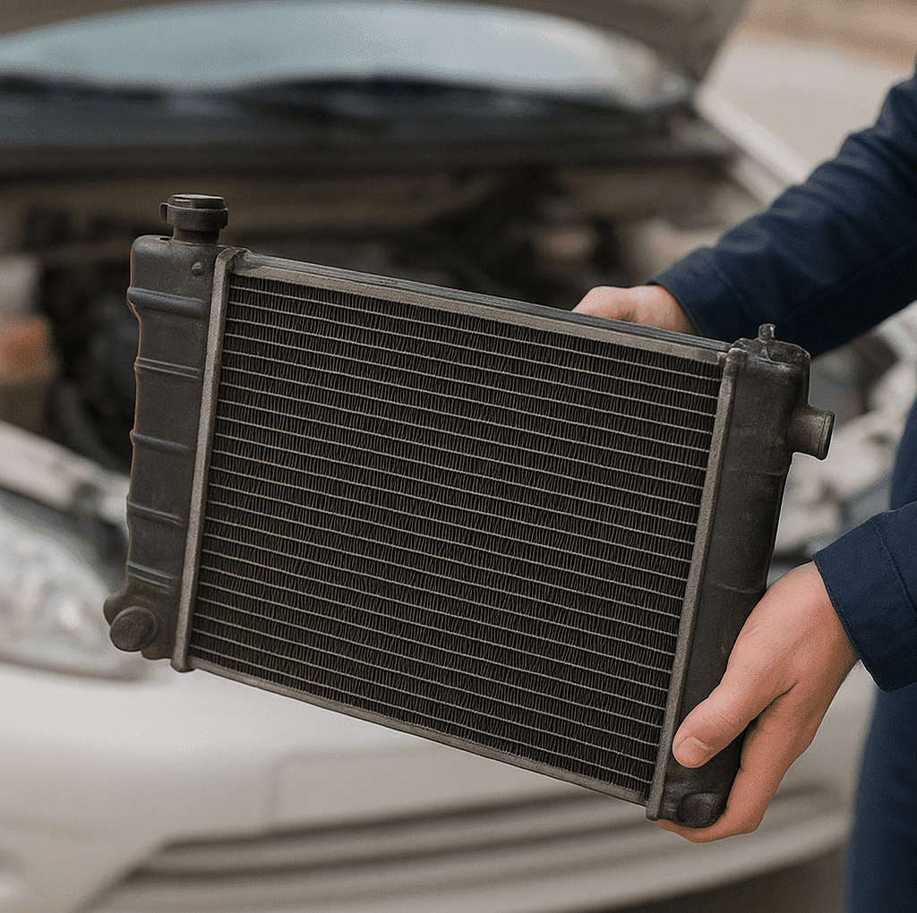 تشخیص خرابی رادیاتور آب اطلس سایپا - یدک خودرو