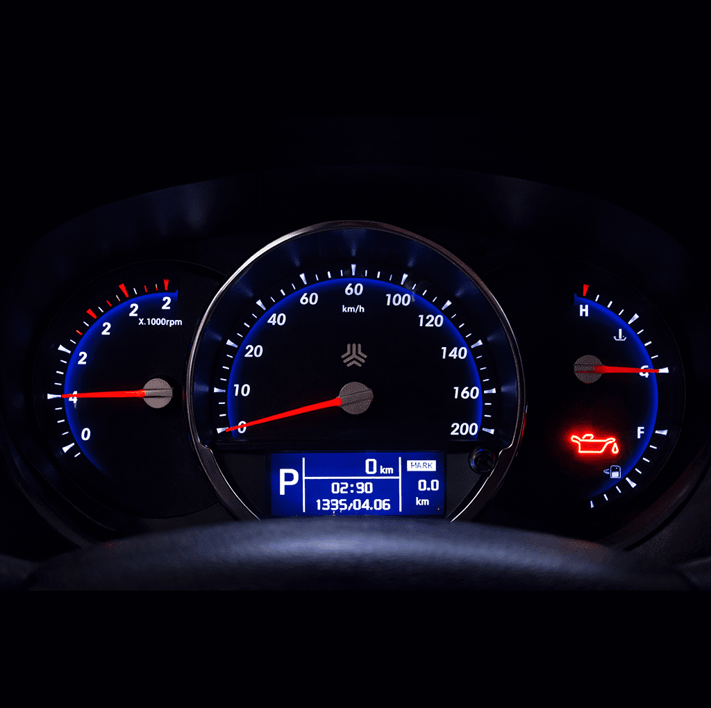 علت روشن شدن چراغ روغن کوییک، خطرات افت فشار روغن - یدک خودرو